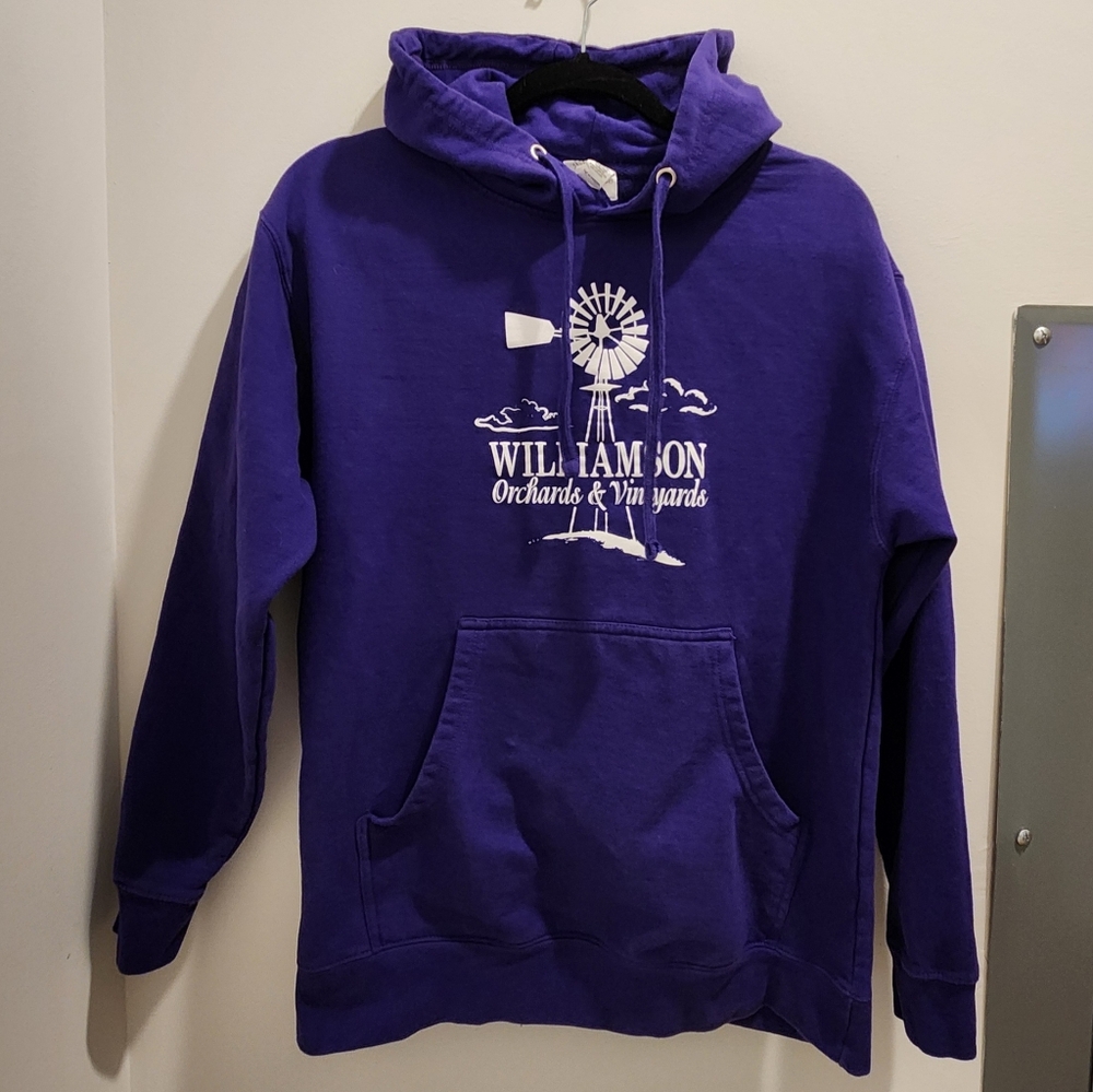 Williamson Orchards & Vineyards Merchandise Purple Hoodie